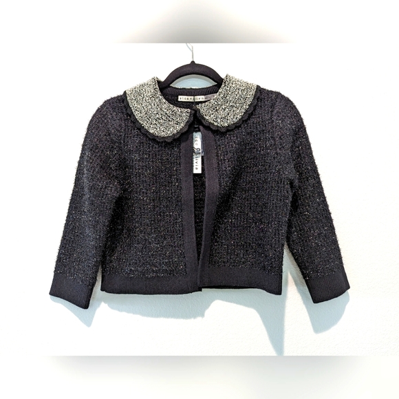Alice + Olivia Akira Collared Cardigan - Picture 1 of 9